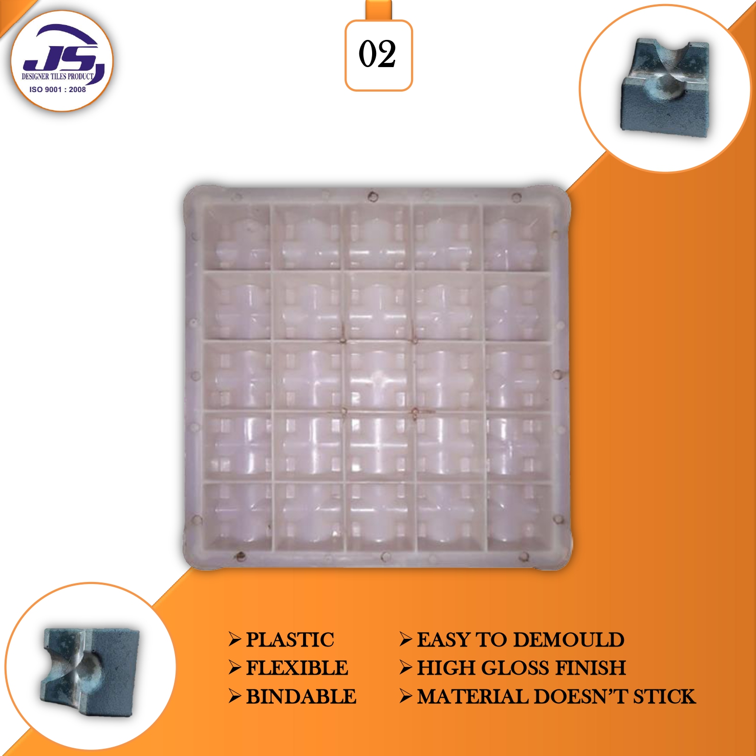 Cover Blocks Plastic Mold